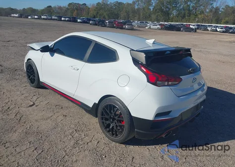 2020 Hyundai Veloster N из США, поврежденный, VIN KMHT36AH9LU005122